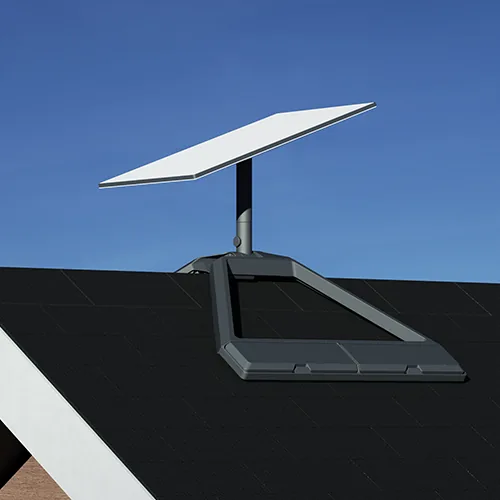 Soporte para Techo Starlink Standard instalado en techo